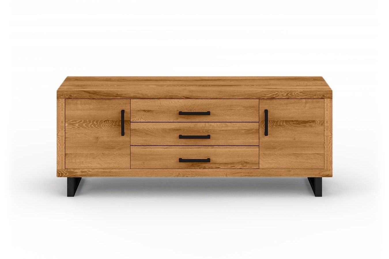 daslagerhaus living Sideboard Anrichte Nature rustikale Eiche von daslagerhaus living