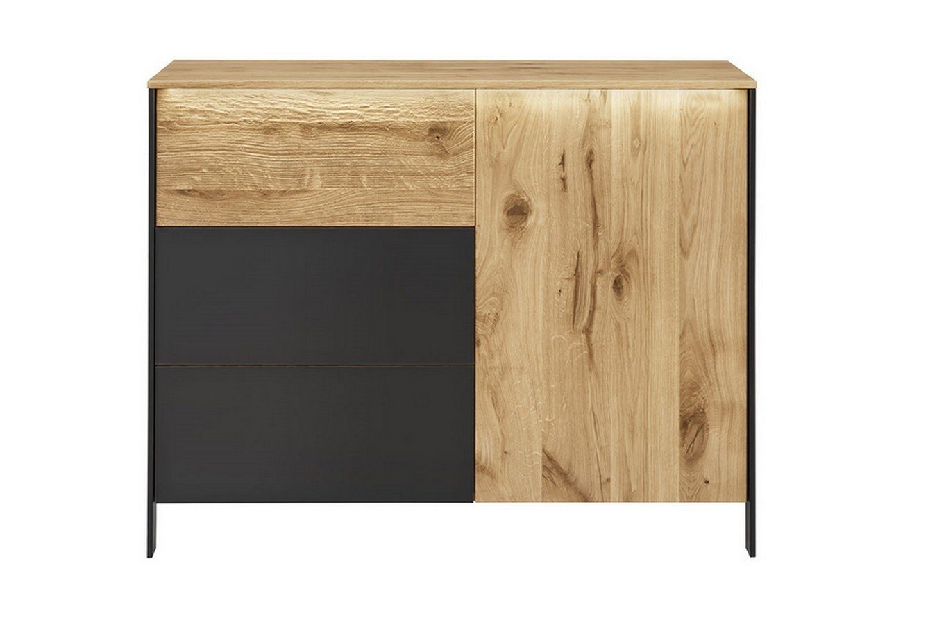 daslagerhaus living Sideboard Kommode Benni No 2 Wildeiche von daslagerhaus living