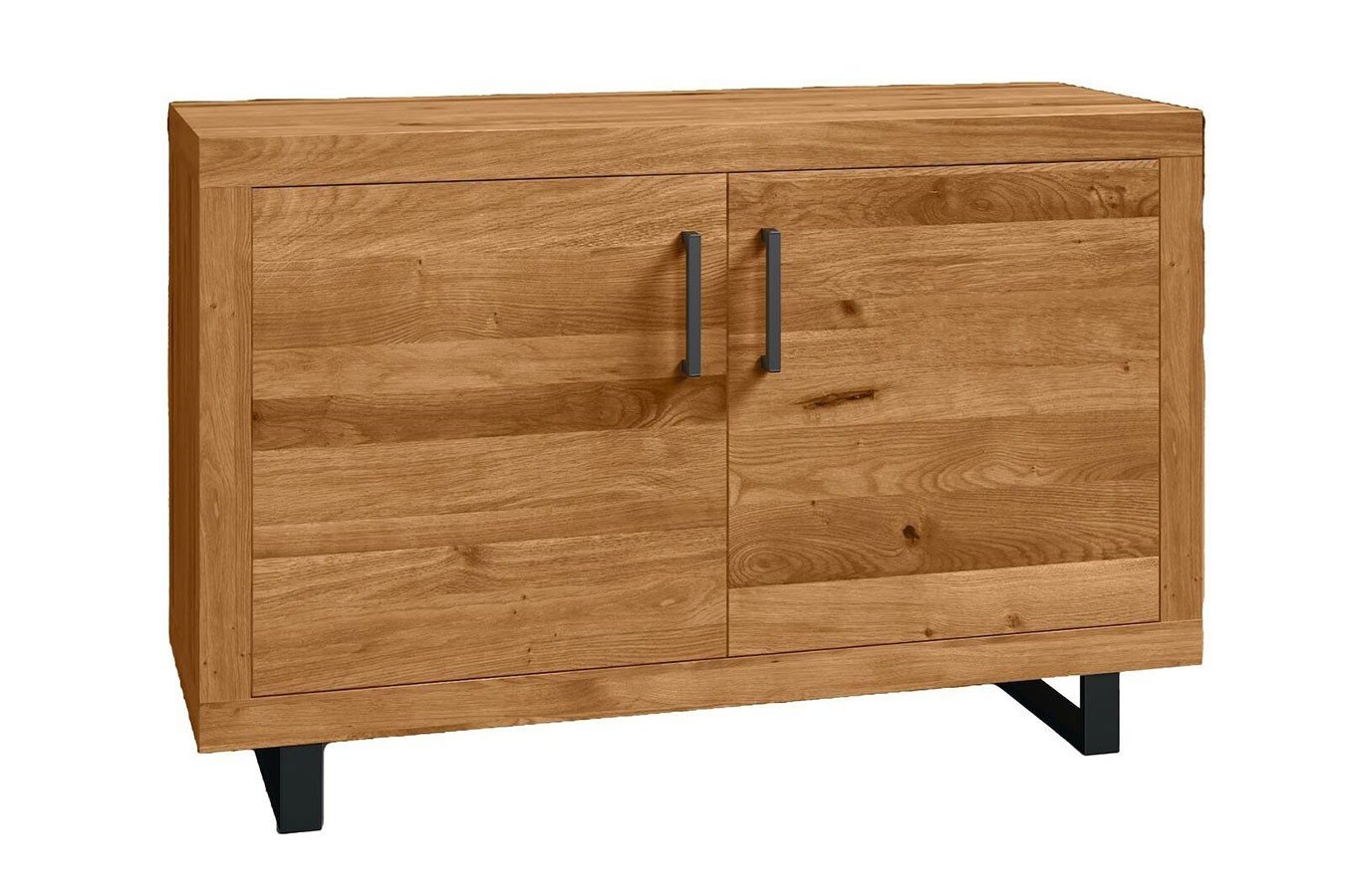 daslagerhaus living Sideboard Sideboard Nature Eiche B 130 cm von daslagerhaus living