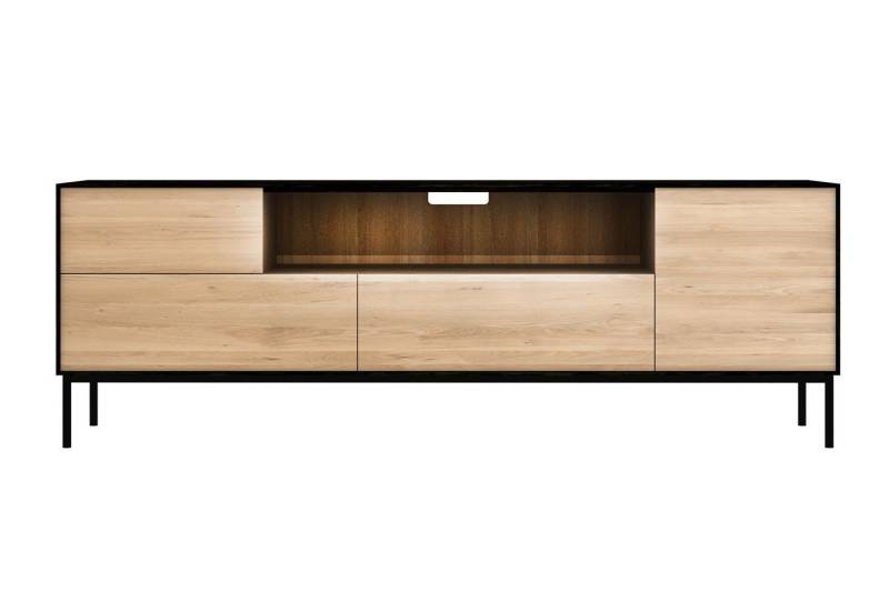 daslagerhaus living Sideboard TV Board Blackbird Eiche massiv B 180 cm von daslagerhaus living
