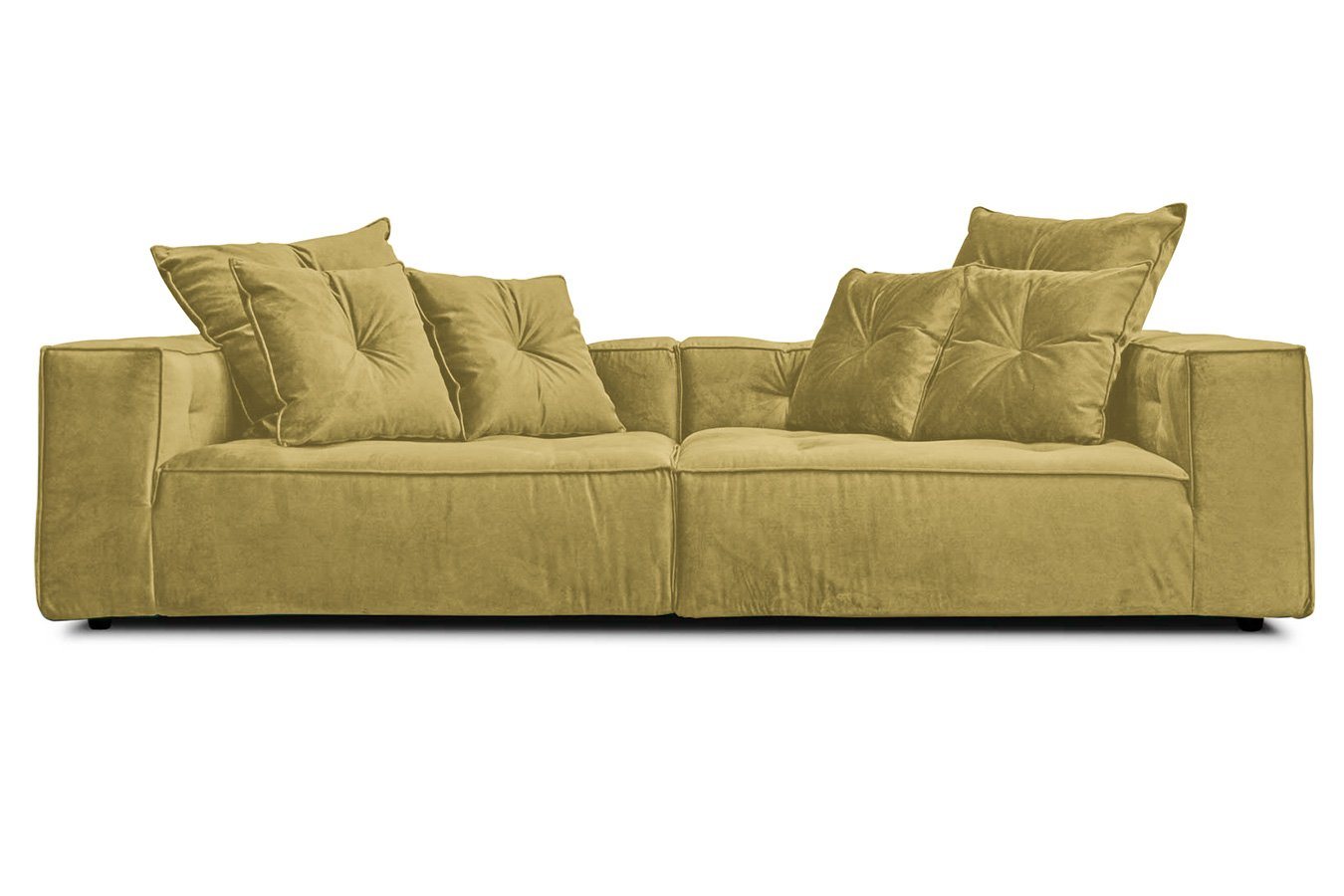 daslagerhaus living Sofa Sofa Brian 3 Sitzer Samt von daslagerhaus living