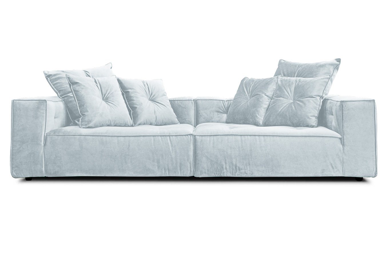 daslagerhaus living Sofa Sofa Brian 3 Sitzer Samt von daslagerhaus living