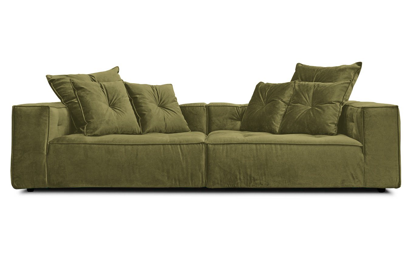 daslagerhaus living Sofa Sofa Brian 3 Sitzer Samt von daslagerhaus living