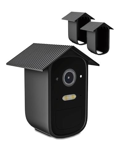 daunke 2 Silikon-Schutzhülle für eufyCam 2C, Outdoor-wasserdichte Kameraschutzhülle, Heimüberwachungskamera, Kratzfest, schwarz daunke 2 Silikon-Schutzhülle für eufyCam 2C, Outdoor-wasserdichte Kameraschutzhülle, Heimüberwachungskamera, Kratzfest, schwarz von daunke