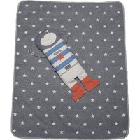 Kinder Kuscheldecke Set "Astronaut" von david fussenegger