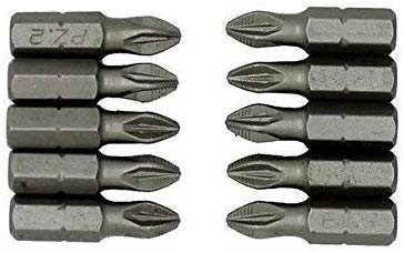 1-100 Stück Bits 1/4" x 25 mm PH1 S2 30 von daw21onlineshop