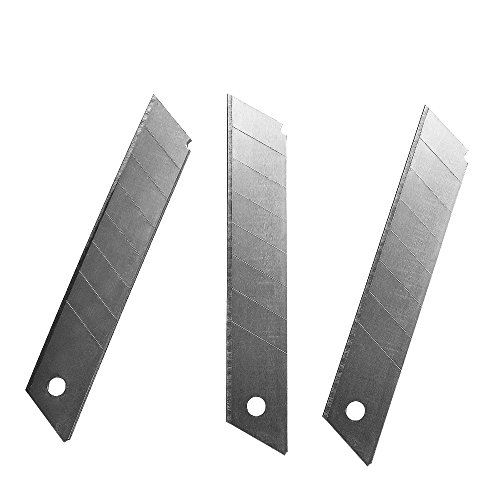 Abbrechklingen Ersatz Klingen 18 mm für Teppichmesser Cuttermesser Abbrechmesser (100 Stück) von daw21onlineshop