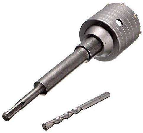 daw21onlineshop Bohrkrone Dosenbohrer SDS Plus 120 mm Durchmesser komplett für Bohrhammer SDS Plus 120 mm von daw21onlineshop