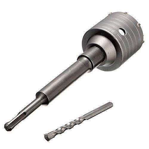Bohrkrone Dosenbohrer SDS Plus 30-160 mm Durchmesser komplett für Bohrhammer 150 mm (16 Schneiden) SDS Plus 220 mm von daw21onlineshop