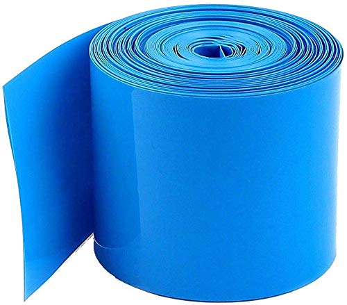 Schrumpfschlauch Blau 2:1 Bund Meterware 1-40mm 1-5 Meter 20 mm 5 Meter von daw21onlineshop