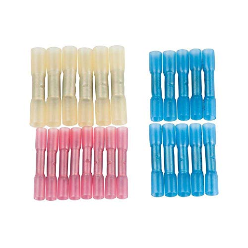Stoßverbinder schrumpfbar für 4-6mm² - Gelb - Verschiedene Mengen 50 Stück Stoßverbinder schrumpfbar für 4-6mm² - Gelb - Verschiedene Mengen 50 Stück von daw21onlineshop