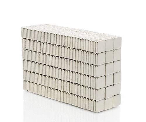 daw21onlineshop Extrem Starke Neodym Quader Block Magnete eckig Größe und Anzahl wählbar N50 N52 5x5x1,2mm 1 Stück Glas-Magnetboards, Magnettafel, Whiteboard, Tafel, Pinnwand, Kühlschrank von daw21onlineshop
