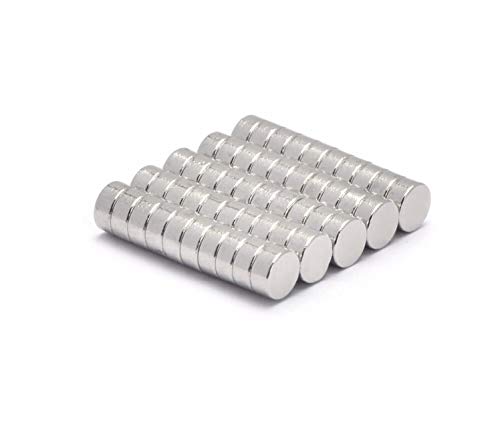 daw21onlineshop Neodym Magnete nach Wahl - Größe und Stückzahl wählbar - Starke Super Magnete Scheibe 4x2 mm 10 Stück Glas-Magnetboards, Magnettafel, Whiteboard, Tafel, Pinnwand, Kühlschrank von daw21onlineshop