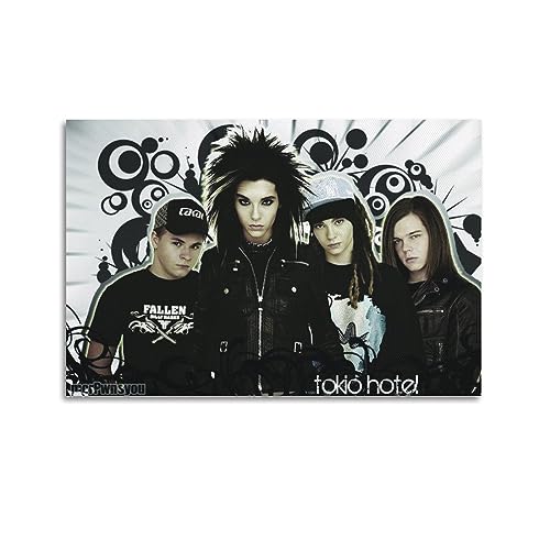 daweitianlong Tokio Band Hotel Kunst Poster Dekorative Malerei Leinwand Wandkunst Wohnzimmer Poster Schlafzimmer Gemälde Unrahmen-Stil 20 x 30 cm von daweitianlong