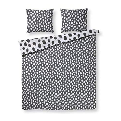 DayDream bedwear Donna Bettbezüge Grau, Baumwolle, 200 x 200/220 cm von DayDream bedwear