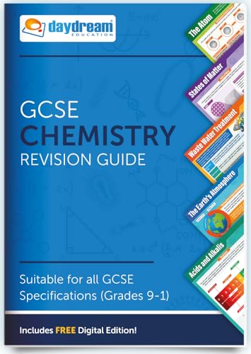 GCSE Chemistry, Pocket Posters: The Pocket-Sized Chemistry Revision Guide für Chemie, Taschenbuch, nach GCSE-Vorgaben, mit kostenloser digitaler Ausgabe für Computer, Handys, Tablets, englische Version GCSE Chemistry, Pocket Posters: The Pocket-Sized Chemistry Revision Guide für Chemie, Taschenbuch, nach GCSE-Vorgaben, mit kostenloser digitaler Ausgabe für Computer, Handys, Tablets, englische Version von Daydream Education