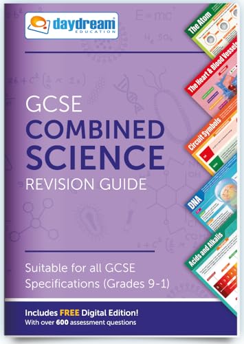 GCSE Combined Science, Pocket Posters: The Pocket-Sized GCSE Combined Science Revision Guide für Naturwissenschaften, Taschenbuch, nach GCSE-Vorgaben, mit kostenloser digitaler Ausgabe für Computer, Handys, Tablets, englische Version GCSE Combined Science, Pocket Posters: The Pocket-Sized GCSE Combined Science Revision Guide für Naturwissenschaften, Taschenbuch, nach GCSE-Vorgaben, mit kostenloser digitaler Ausgabe für Computer, Handys, Tablets, englische Version von Daydream Education