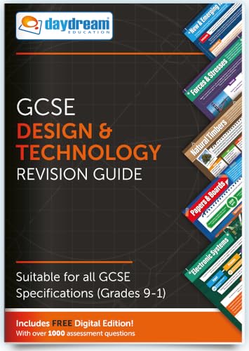 GCSE Design & Technology, Pocket Posters: The Pocket-Sized GCSE Design & Technology Revision Guide für Design und Technologie, Taschenbuch, nach GCSE-Vorgaben, mit kostenloser digitaler Ausgabe für Computer, Handys, Tablets, engl. Version GCSE Design & Technology, Pocket Posters: The Pocket-Sized GCSE Design & Technology Revision Guide für Design und Technologie, Taschenbuch, nach GCSE-Vorgaben, mit kostenloser digitaler Ausgabe für Computer, Handys, Tablets, engl. Version von Daydream Education