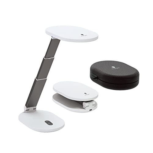 daylight Foldi Go Schreibtischlampe mit LED - Leselampe mit Akku - Wiederaufladbar - Dimmbar - Faltbar - LED - Tageslicht von daylight