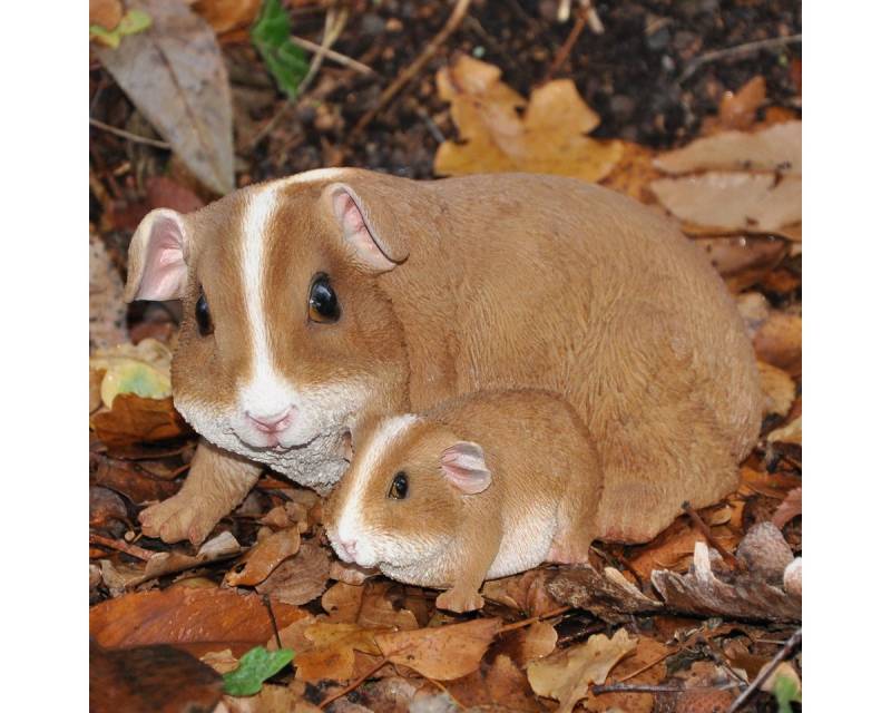 dazikemo Gartenfigur Meerschweinchen Mutter+Kind von dazikemo