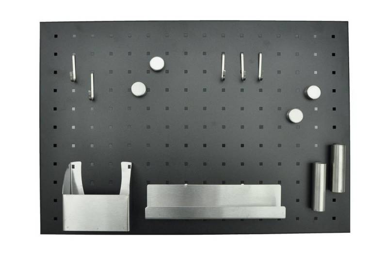dazikemo Magnettafel Magnettafel Memo-Board Stahl matt schwarz von dazikemo
