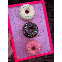 Donuts Wandkunst | 3D Donut Fake Food |Wandbild von dazwischen0815