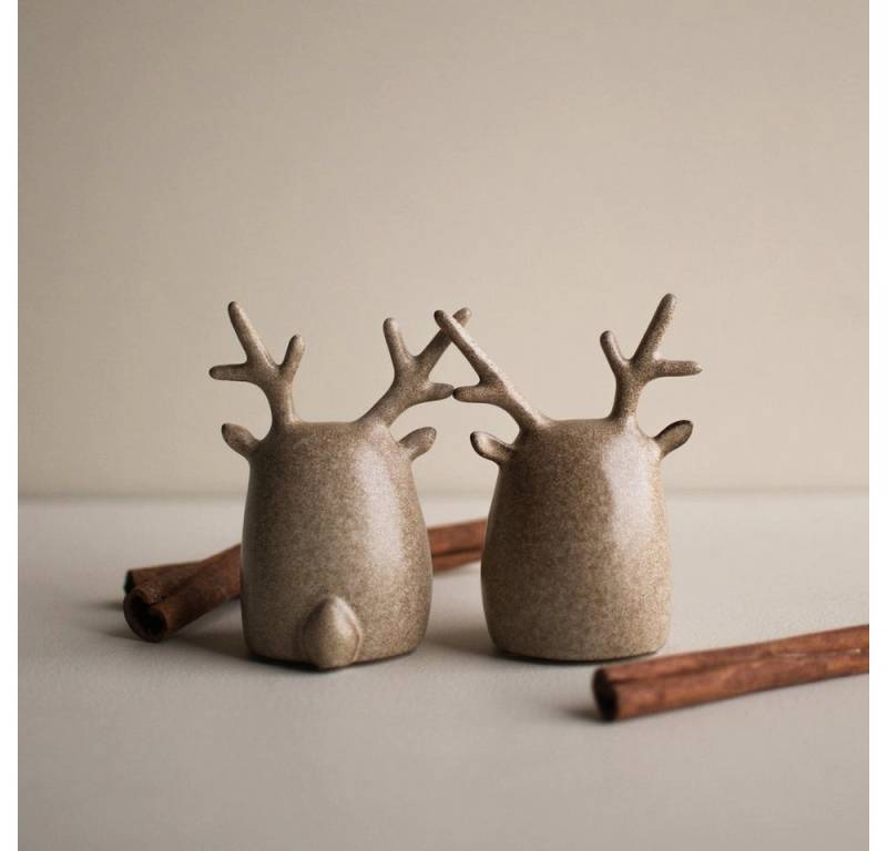 dbkd Dekoobjekt Deer Twins 2er Set - beige dbkd Dekoobjekt Deer Twins 2er Set - beige von dbkd