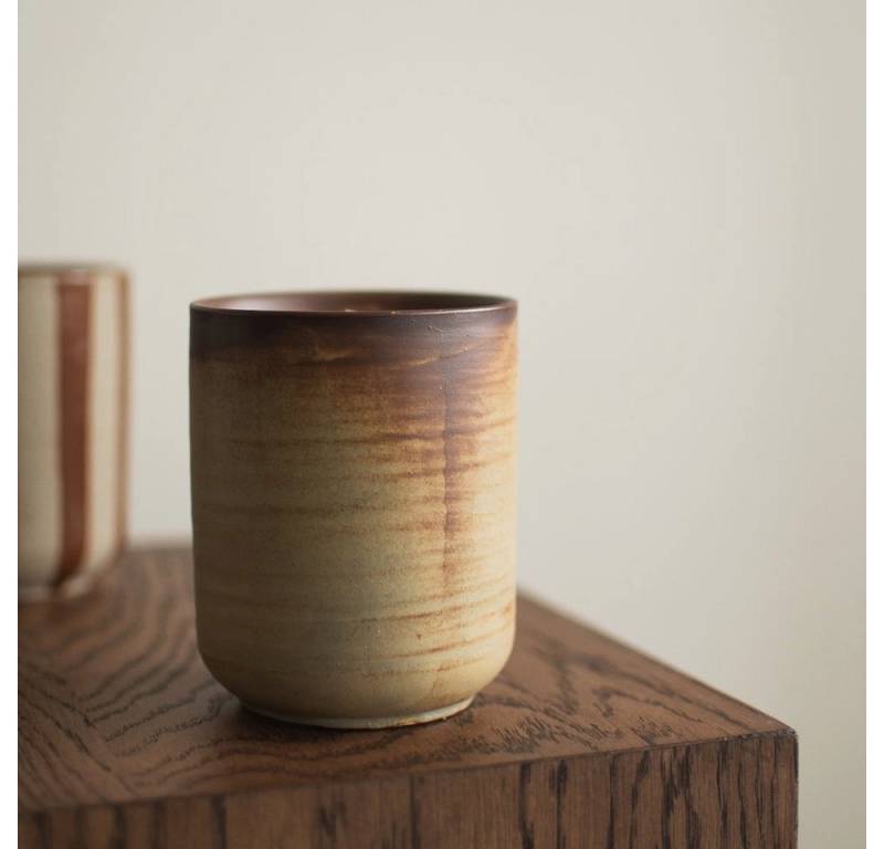 dbkd Dekoobjekt Duftkerze Burn - creme/brown dbkd Dekoobjekt Duftkerze Burn - creme/brown von dbkd