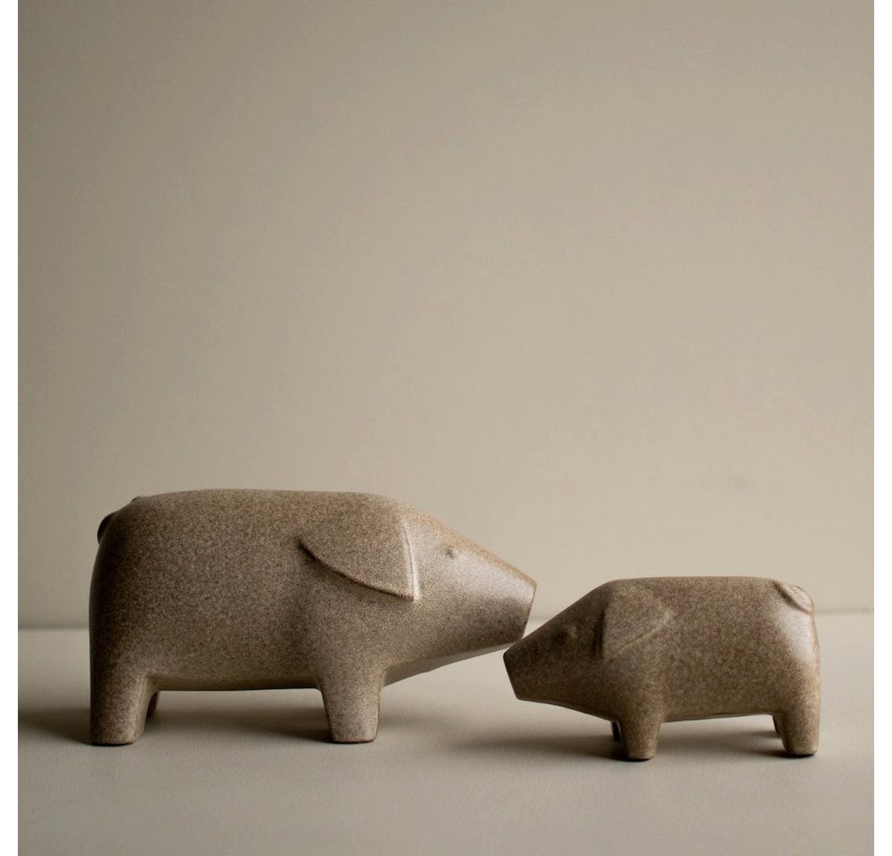dbkd Dekoobjekt Swedish Pig - beige von dbkd
