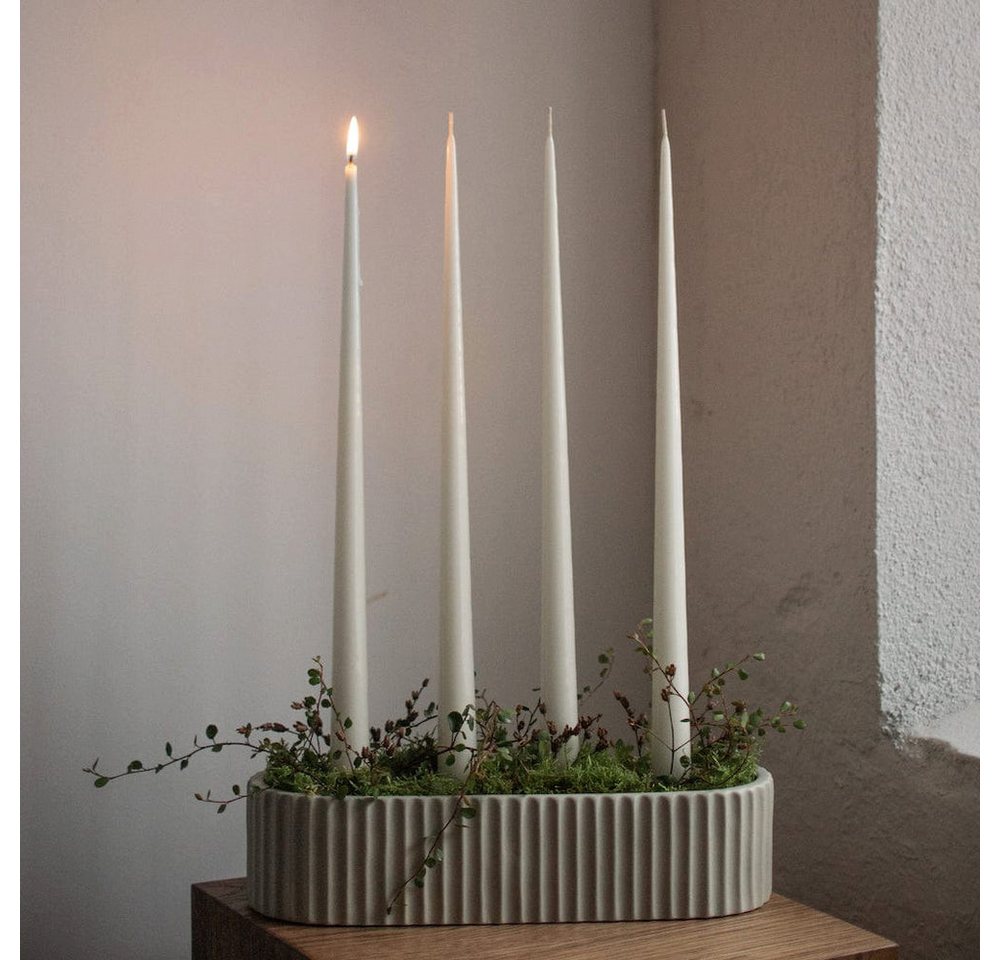 dbkd Kerzenhalter Kerzenhalter Stripe - sandy mole dbkd Kerzenhalter Kerzenhalter Stripe - sandy mole von dbkd