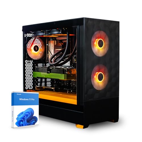 dcl24 Streaming PC Ryzen 9 7950X, AMD Radeon RX7900XT 20GB - 2000GB SSD, 64GB DDR5, Zocker PC mit 16x5.7 GHz, Tower mit WLAN, Gaming mit Windows 11 Pro [20138] von dcl24.de