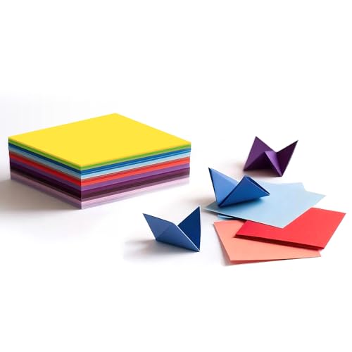 ddckj Origami Papier 10x10 cm 240 Blatt in 20 Farben Faltpapier Doppelseitig Farbe Quadratisch Buntes Papier 70 g/m² für DIY Schule Kunst Bastelprojekte ddckj Origami Papier 10x10 cm 240 Blatt in 20 Farben Faltpapier Doppelseitig Farbe Quadratisch Buntes Papier 70 g/m² für DIY Schule Kunst Bastelprojekte von ddckj