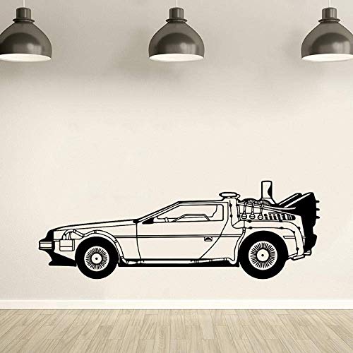 Zurück In Die Zukunft Auto Wandtattoo Art Vinyl Aufkleber Für Kinderzimmer Abnehmbare Schlafzimmer Decor Wohnzimmer Dekoration Poster 57 * 21 Cm von ddwan