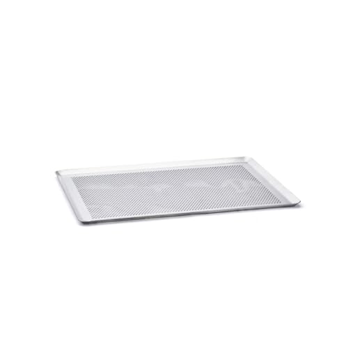 de Buyer, perforiertes Backblech aus Aluminium, 40x30 cm, Mikroperforierung Ø 3 mm, 7367.40 von de Buyer