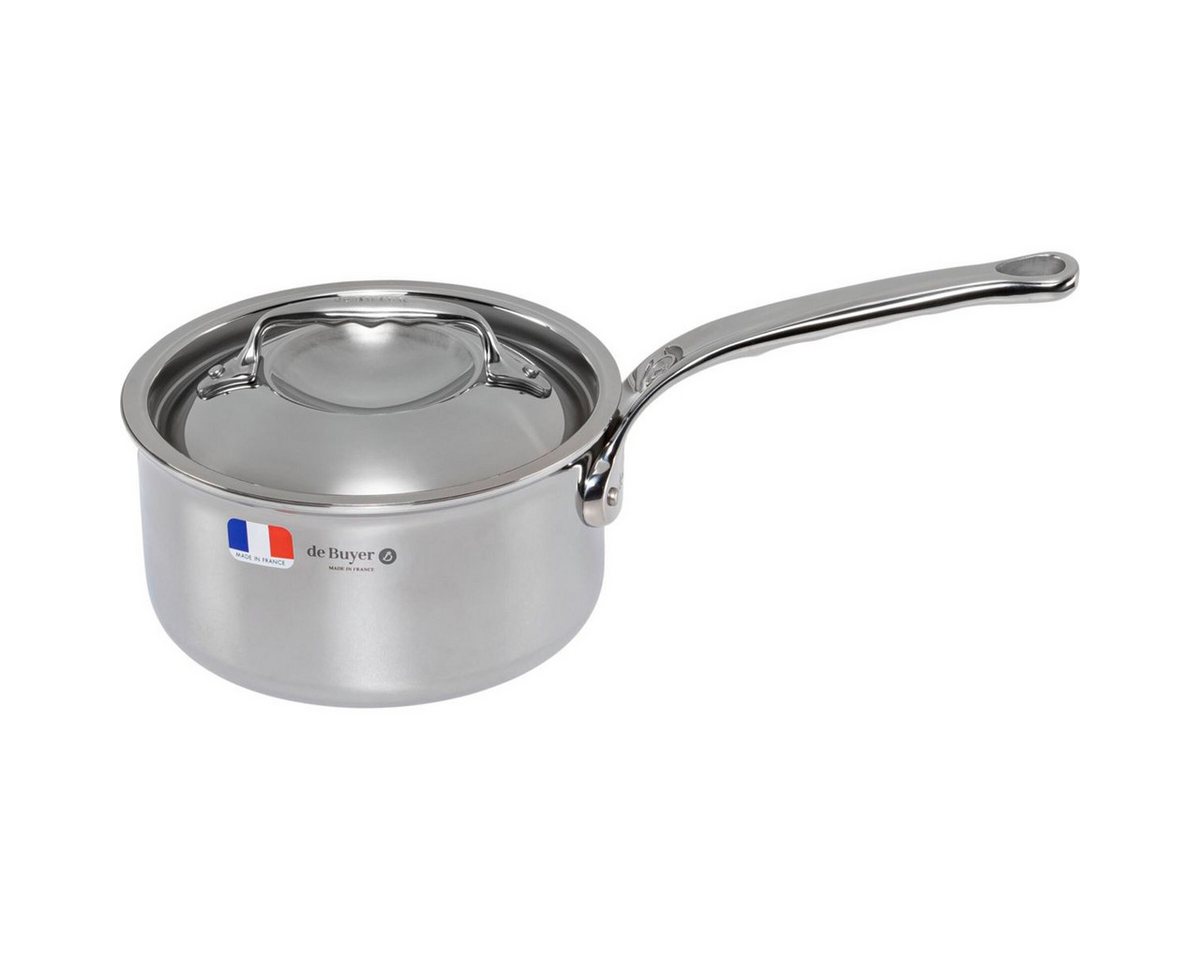 de Buyer Kochtopf Affinity Kasserolle Edelstahl mit Deckel 16 cm de Buyer Kochtopf Affinity Kasserolle Edelstahl mit Deckel 16 cm von de Buyer