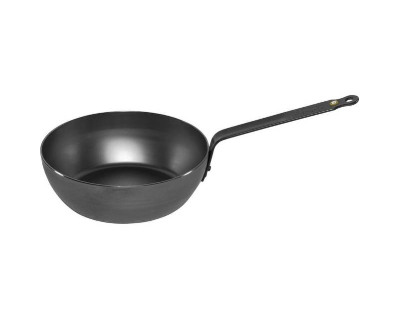 de Buyer Kochtopf Bauernpfanne tief Stahl Mineral Bienenwachs 24cm von de Buyer