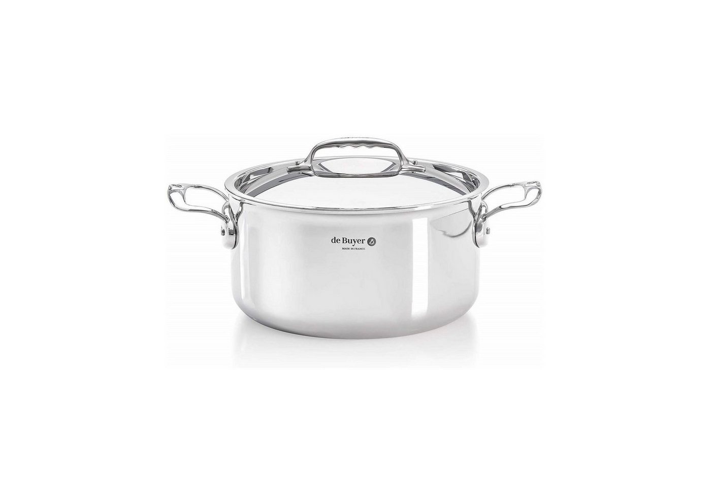 de Buyer Kochtopf De Buyer Bratentopf Affinity, Aluminium, Edelstahl 18/10, Mehrschichtmaterial de Buyer Kochtopf De Buyer Bratentopf Affinity, Aluminium, Edelstahl 18/10, Mehrschichtmaterial von de Buyer