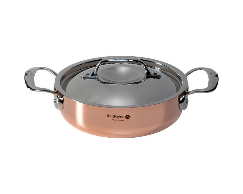 de Buyer Kochtopf Prima Matera Bratentopf Kupfer/Edels. niederer von de Buyer