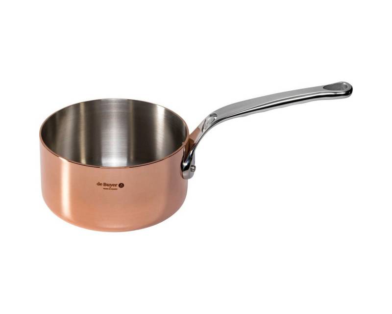 de Buyer Kochtopf Prima Matera Kasserolle Kupfer/Edelstahl 14 cm von de Buyer