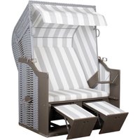 Strandkorb Profi Ostsee Poel PVC Grey Des. 989 von dekoVries GmbH