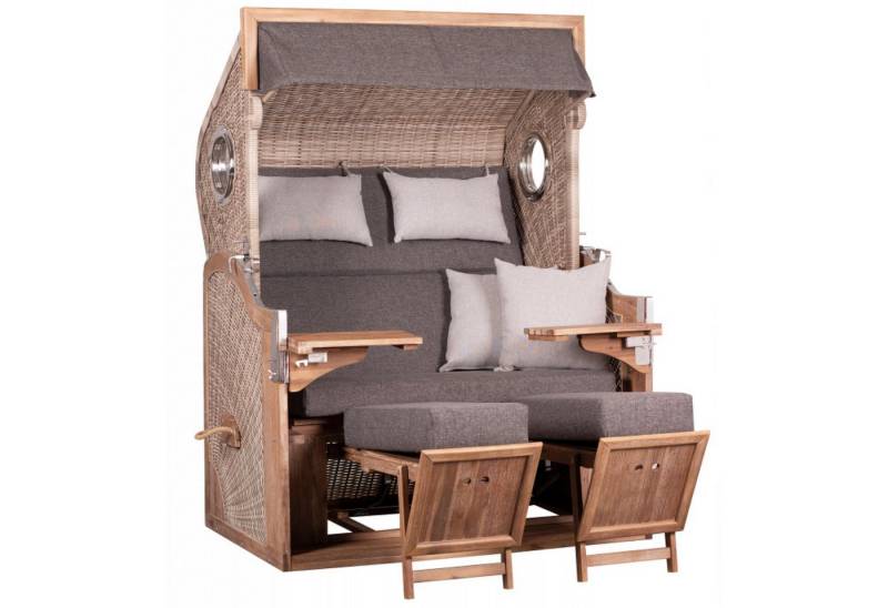 deVries Strandkorb TRENDY by deVries Strandkorb "TRENDY PURE GREENLINE 175XL" PE ant. deVries Strandkorb TRENDY by deVries Strandkorb "TRENDY PURE GREENLINE 175XL" PE ant. von deVries