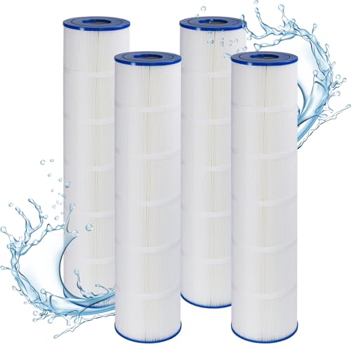 dearfilter CCP520 Pool-Filterkartuschen, kompatibel mit Pentair Clean & Clear Plus 520, ersetzt Pentair R173578, Pleatco PCC130, 520 m², 4 Stück dearfilter CCP520 Pool-Filterkartuschen, kompatibel mit Pentair Clean & Clear Plus 520, ersetzt Pentair R173578, Pleatco PCC130, 520 m², 4 Stück von dearfilter