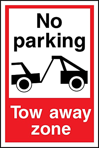 Parken verboten, Abschleppzone, Schild von decal arts