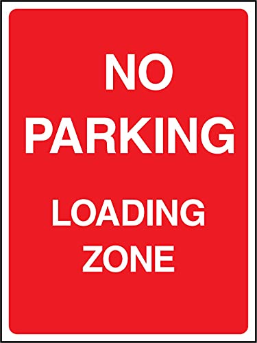Schild mit Aufschrift "No Parking Loading Zone". von decal arts