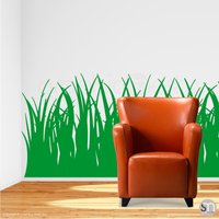 Große Gras Wandaufkleber Vinyl Aufkleber - 35 Zoll Groß Inneneinrichtung Kinderzimmer Deko von decalsmurals