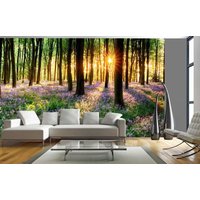 Baum Pflanze Blumen Wand Wandbild Wald Foto Bild Tapete Schlafzimmer Dekoration Wandbedeckung, Wanddekoration von decalsst