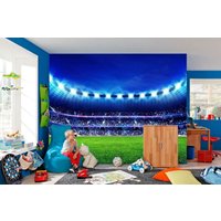 Fußballstadion Sport Tapete Wandbild Kinderzimmer Küche Poster Wandbedeckung, Wanddekoration Fußballstadion Sport Tapete Wandbild Kinderzimmer Küche Poster Wandbedeckung, Wanddekoration von decalsst