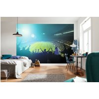 Fußballstadion Sport Wand Wandbild Fototapete Kinderzimmer Poster Wandbedeckung, Wanddekoration von decalsst