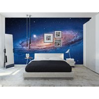 Galaxy Universum Tapete Wandbild Foto Muster Wand Home Room Poster Dekor Wandbedeckung, Wanddekoration von decalsst