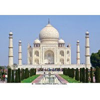 Indien Taj Mahal Tempel Reise Attraktion Wandbild Foto Home Poster Diy Dekoration Wandbezug, Wanddekoration von decalsst